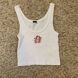 Brandy Melville baby devil tank top